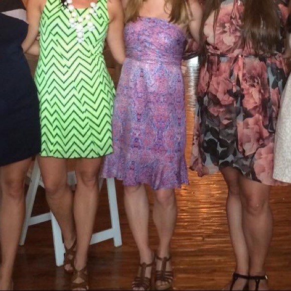 Strapless paisley dress - Picture 3 of 6